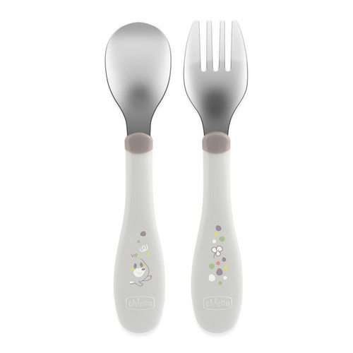 Chicco edelstahlbesteck set - chicco, edelstahlbesteck-set
