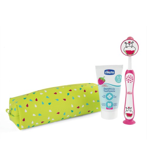 Chicco kinderzahnbürste set - chicco,